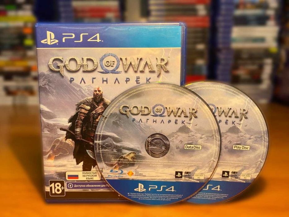 God Of War: Ragnarok PS4/PS5 Бог Войны: Рагнарек Пс4 Большой Выбор Игр