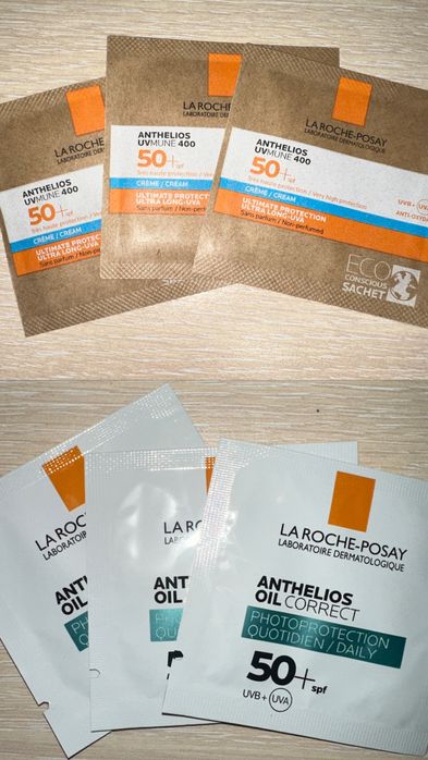 Vichy, La Roche слънцезащитни кремове, серуми, фон дьо тени, маски