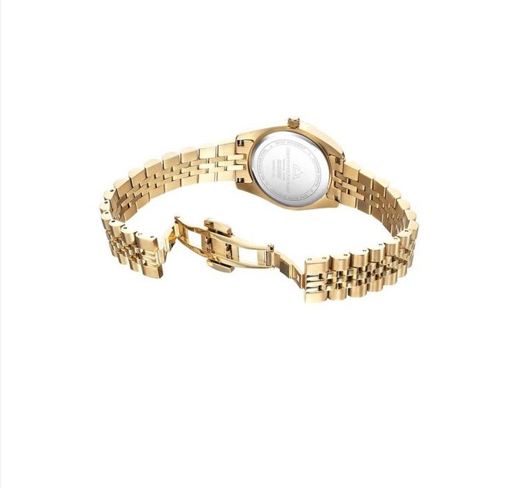 Иноксов часовник с 11 диаманта