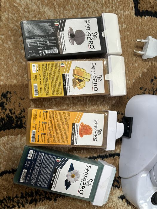 Aparat de epilat cu ceara