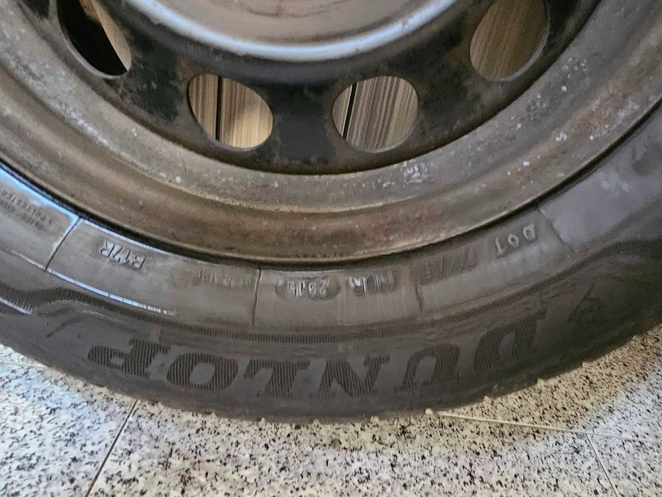 Стоманени джанти с гуми 15 цола 5х120 за BMW