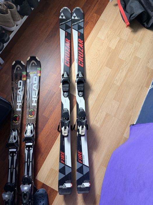 Schiuri Fischer 155 si bete schi Salomon 120