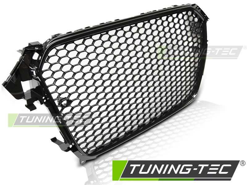 Grila sport Audi A4 S4 B8 RS Style fagure lucios (11-15) NOU