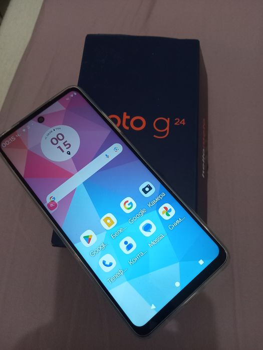 Motorola g24 - гаранционен до м.11.2027