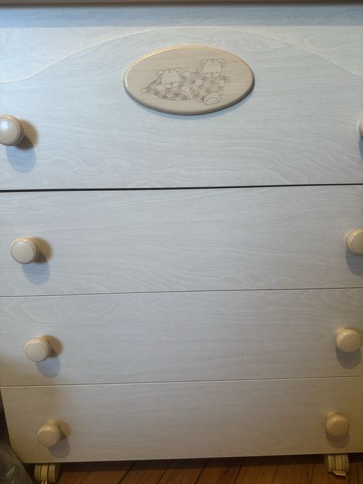 Детски гардероб и скрин, мебел детска стая - Pali, Prenatal, като нови