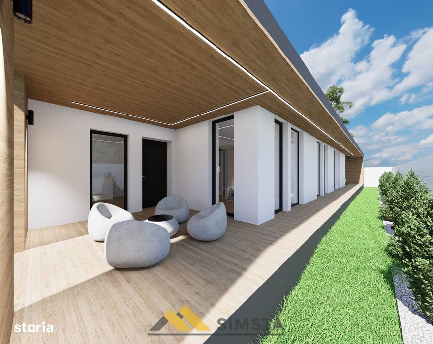 Casă nouă proiect unic, stil mediteranean – Cihei, Oradea