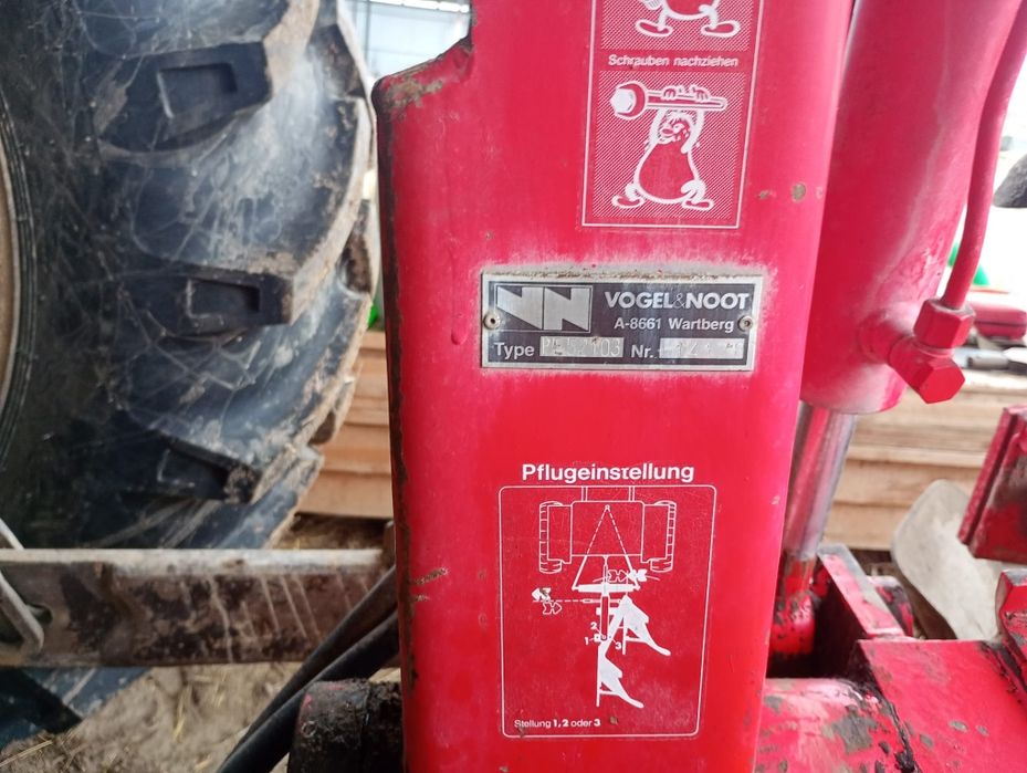 Plug reversibil 3 brazde Vogel Noot nu Goizin