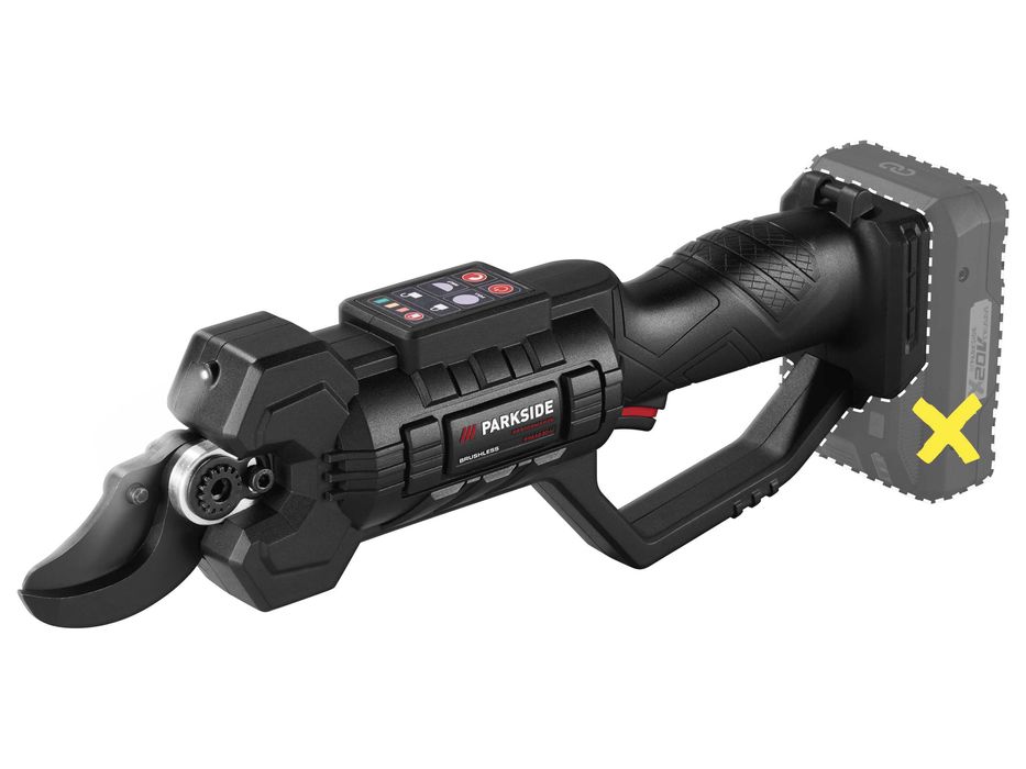 НОВА 38мм Ножица 20V Parkside Performance Безчеткова Акумулаторна Кастрачка Pruning Brushless Pruner