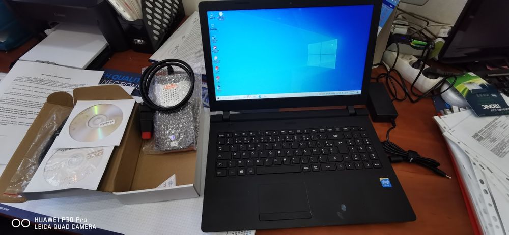 Laptop Lenovo B50 10 împreună cu tester Auto multimarcă până în 2020