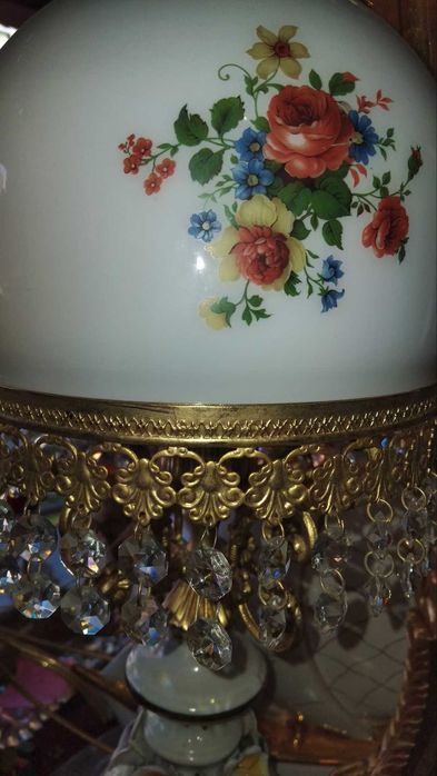 Порцеланова нощна лампа - CAPODIMONTE