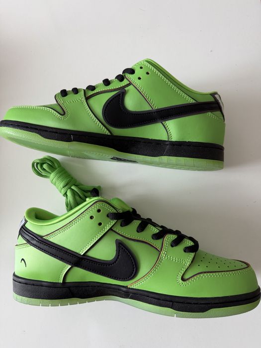 Nike SB Dunk Low - The Powerpuff Girls Buttercup