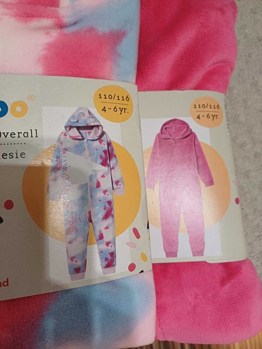 Нови плюшени гащиризони 4-6год.