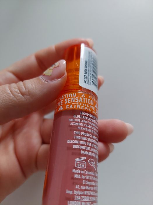 Luciu de buze Duck Plump 03 Nude swings, 6,8 ml