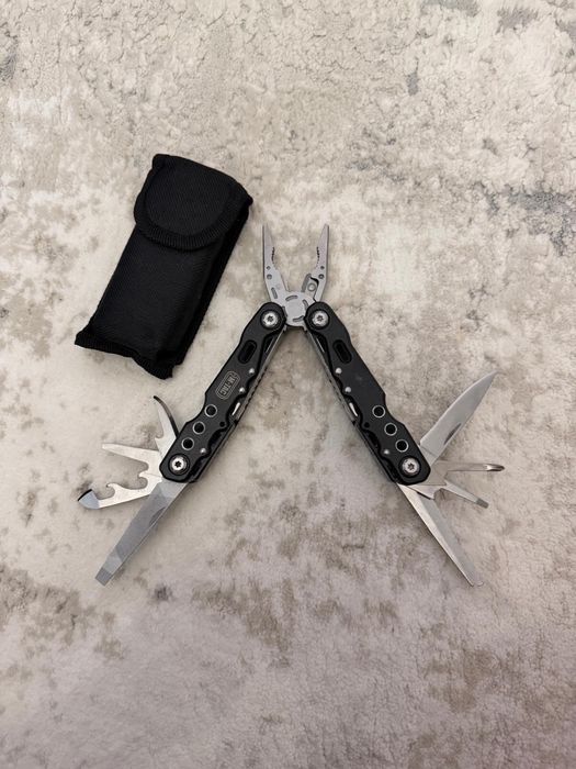 Multitool Tactic M-TAC Multifuncțional cu Clește, Cuțit și Husă Textilă