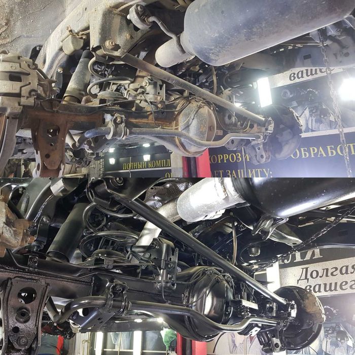 Антикоррозийная обработка автомашин