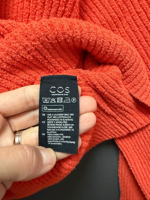 Pulover portocaliu, mărimea S, COS