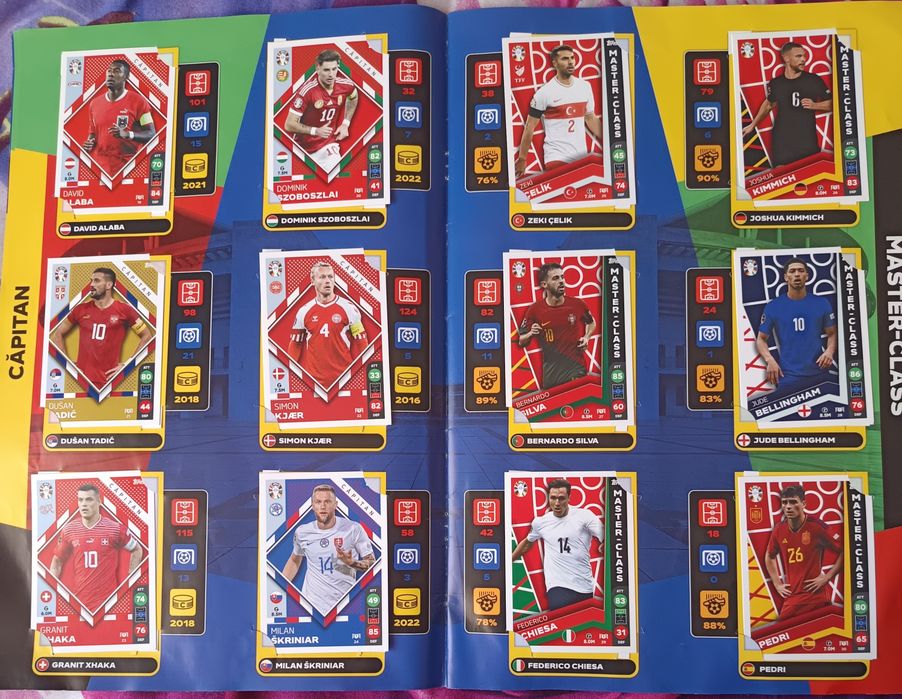 Vând album complet UEFA 2024