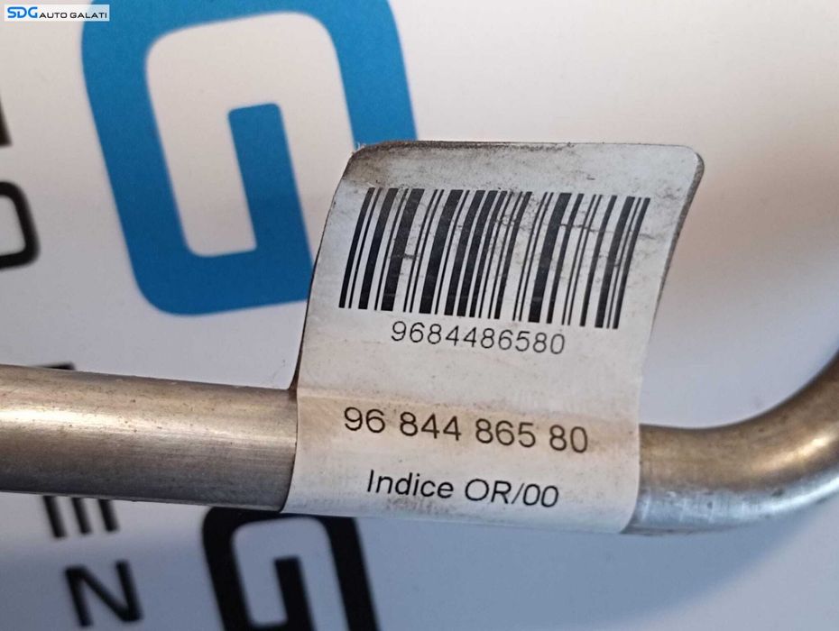 Conducta Aer Conditionat AC Clima cu Senzor Citroen C5 2.0 HDI 2008 - 2017 Cod 9684486580 [M6353]
