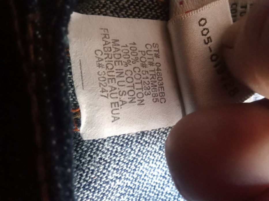 Джинсы с писовкой