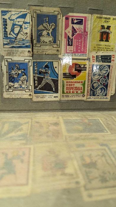 Этикетки спичечные