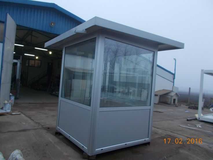 Будка охраны КПП 3х2 -готовая модульная