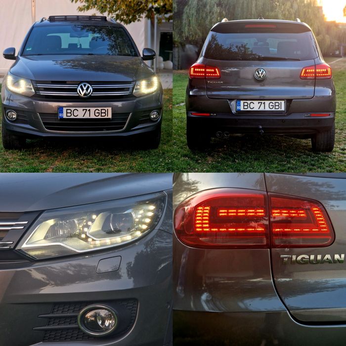 Inmatriculat acum*Tiguan Lounge 4×4*an 2016*2.0 diesel/150cp*Panoramă*Xenon+Led*Keyless Go/Entry*Cameră