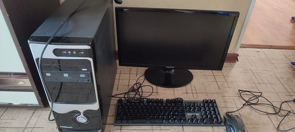 монитор и комплектующие