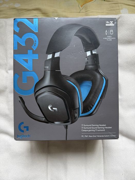Геймърски слушалки Logitech G432