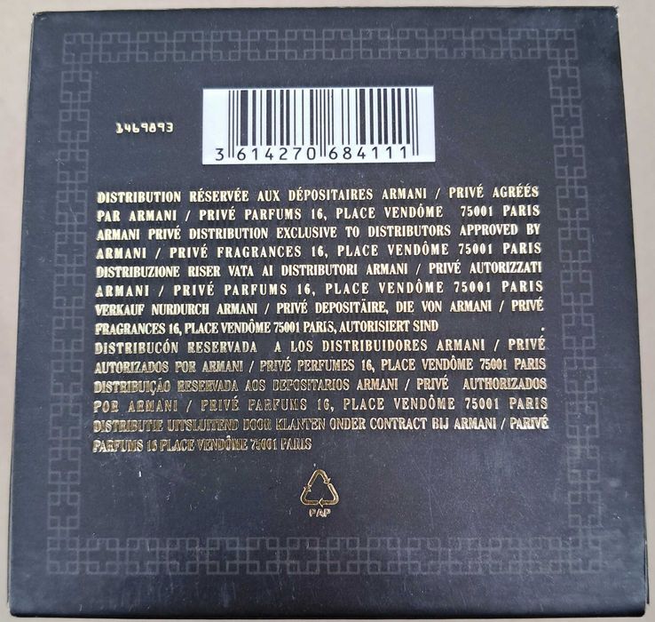 Armani/Prive Ambre Eccentrico