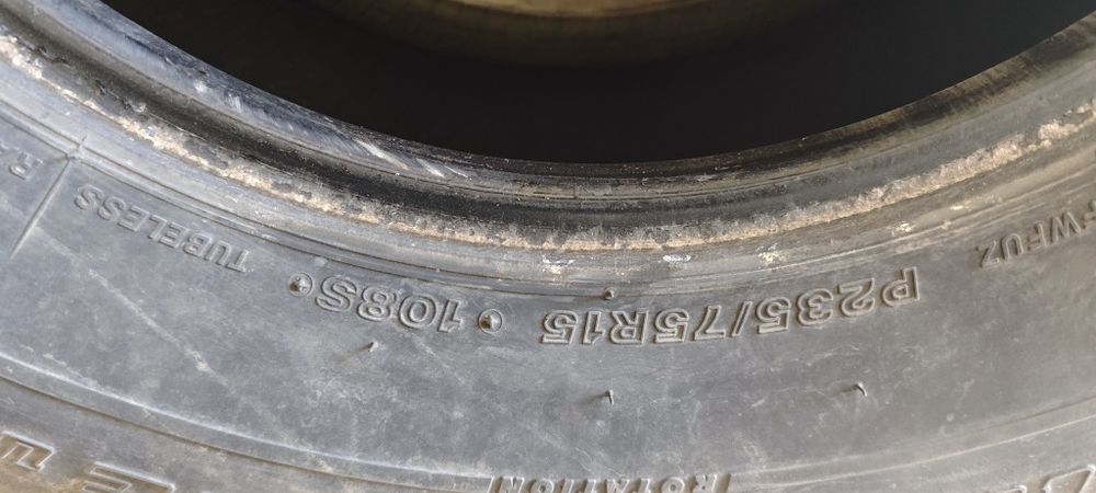 Комплект резины R15 на Джип