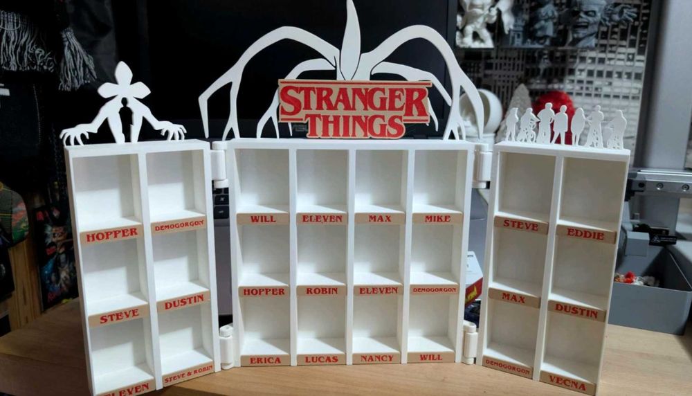 Suport Display pentru colectia kinder funko pop Stranger Things