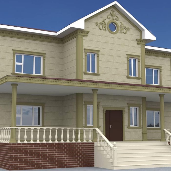 Декор из пенопласта ( термопанель )