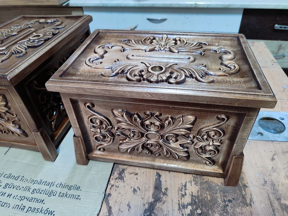 Cutie din lemn de tei , cutia milei