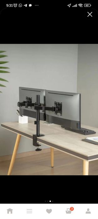 Кампютерный монитор Кранштейн новый прадам