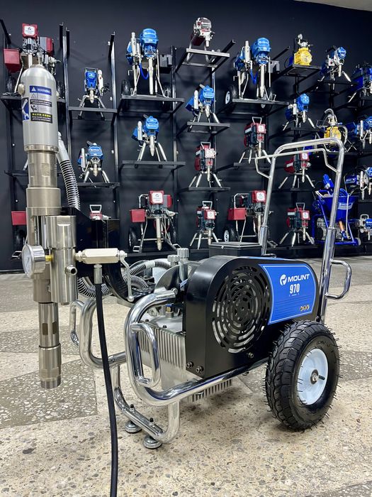 Гидравлический безвоздушный шпаклевочный окрасочный краскопульт краска