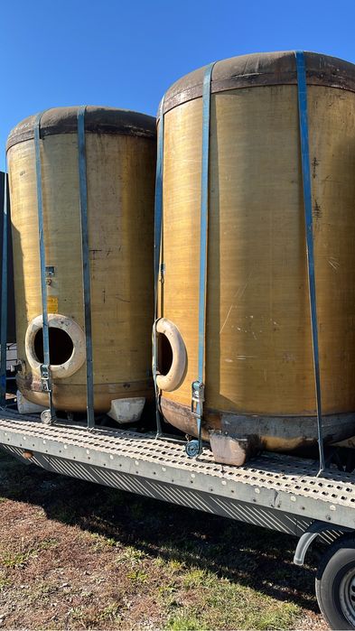 Bazin fibra de sticla pentru vin 2000 -5000 l 12000 , fosa , bazin apa