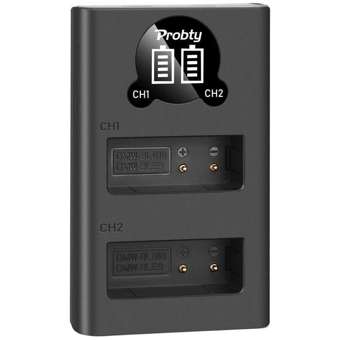 Зарядно за батерии DMW-BLG10 за Panasonic GF5 GF6 GX7 LX100 GX80 GX85