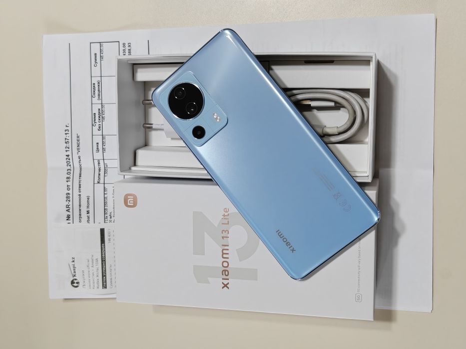 Xiaomi 13 lite 256 gb Ram 8 5G