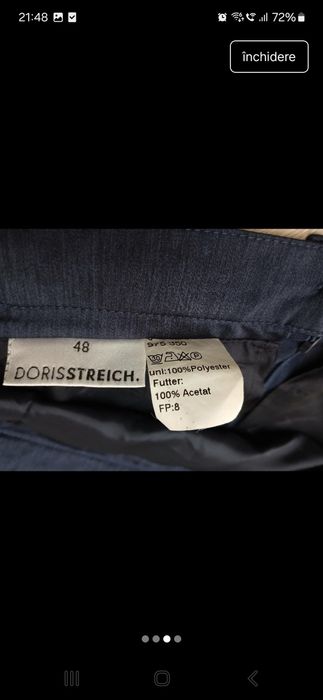 Fuste mărime mare 48