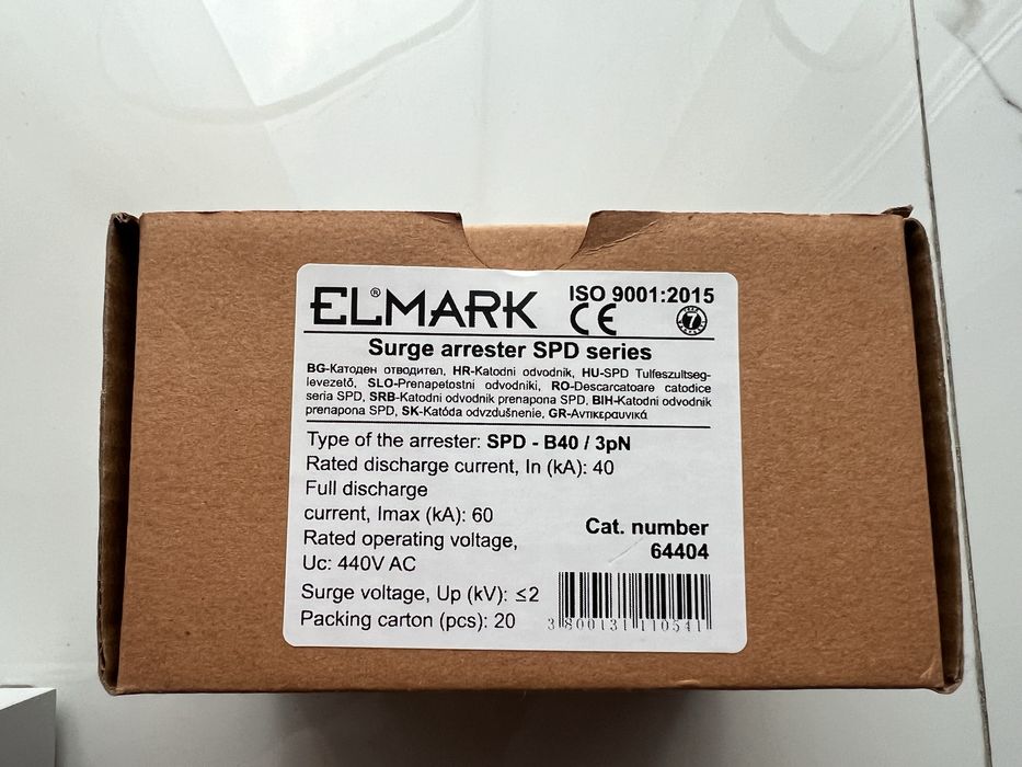Трифазен катоден отводител Elmark 2 бр. Гаранция