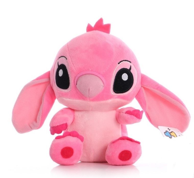 Set 2 Jucarii de Plus Stitch si Angel de 20 cm