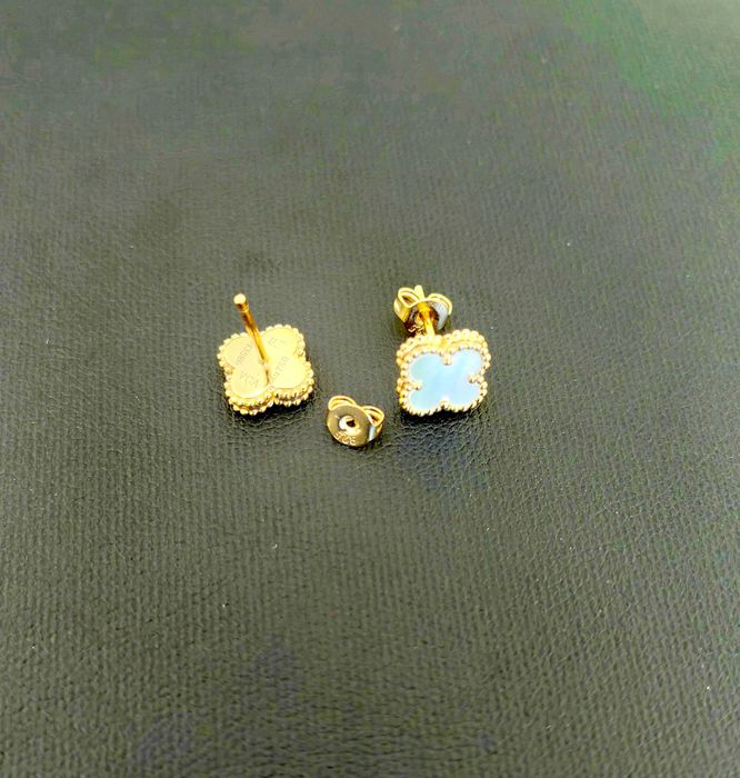 Van Cleef & Arpels VCA Sweet Alhambra earstuds,  дамски малки обеци