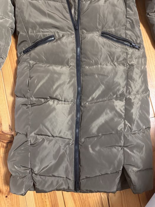 Дамско зимно яке Stradivarius цвят каки