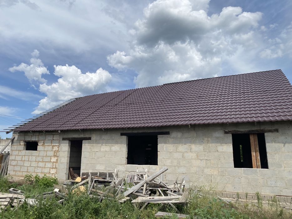 Продам недостроенный дом