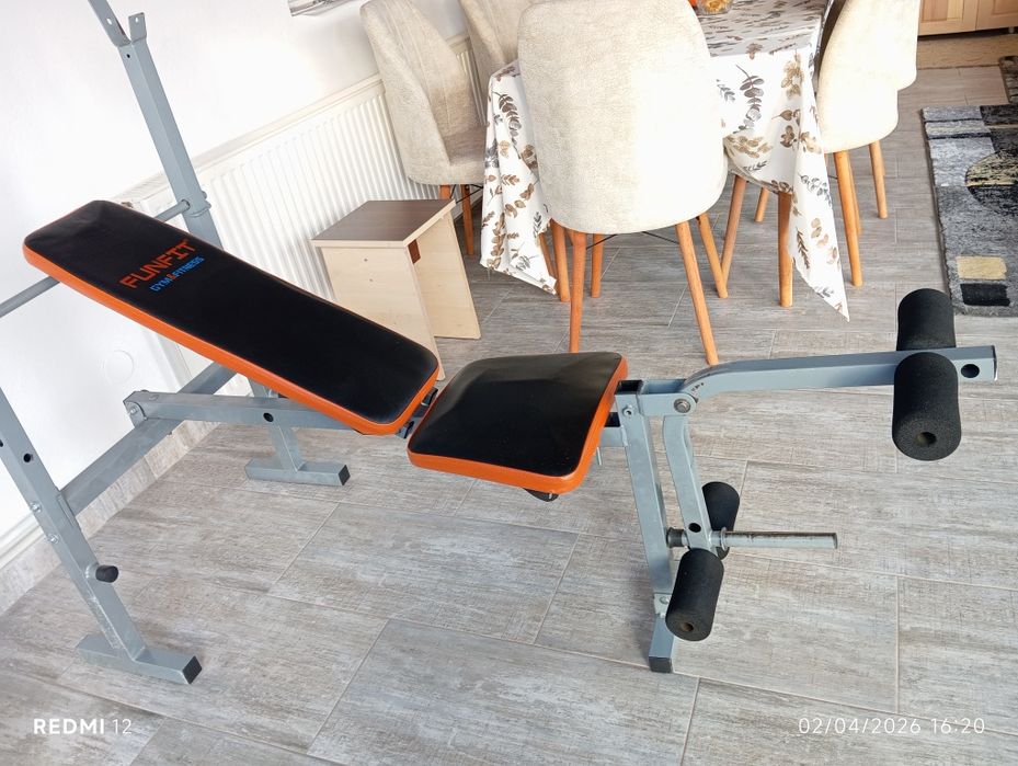Bancă fitness multifuncțională