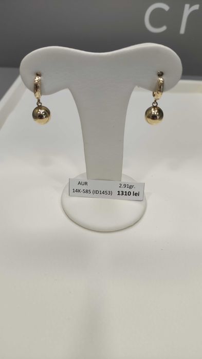 Cercei aur 14 Karate (2.91 grame) ID1453-AG2