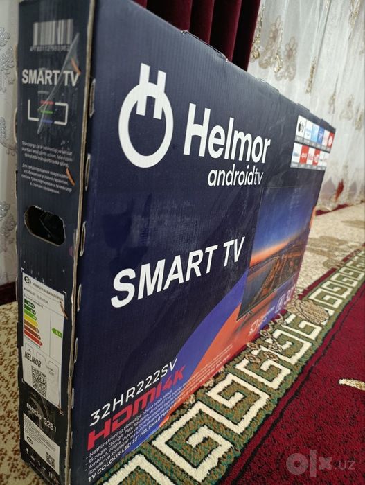 Телевизор новый helmor smart tv 32 4k