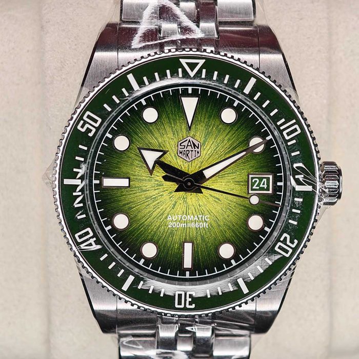 San Martin SN0148 Green 37.5mm