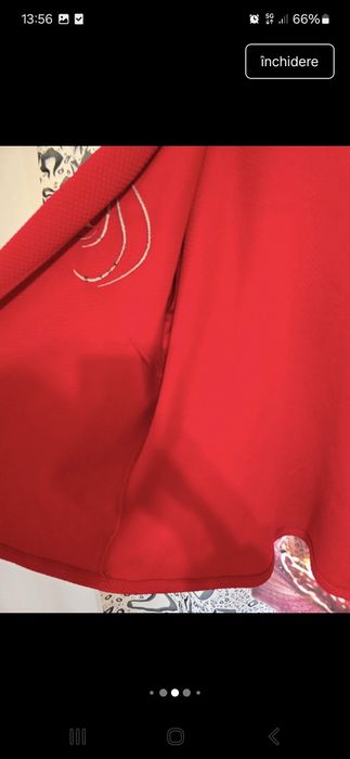Cardigan rosu impecabil