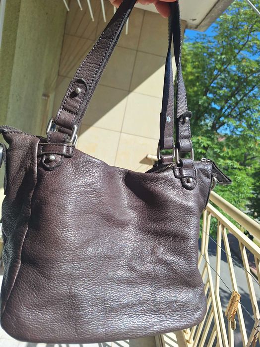 Дамска кожена чанта Liebeskind